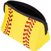 Resim Suntek Makyaj Çantası Çok Fonksiyonlu Tuvalet Sarı 