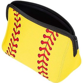 Resim Suntek Makyaj Çantası Çok Fonksiyonlu Tuvalet Sarı 