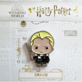 Resim Sihir Dükkanı Draco Malfoy Pin 3×4 cm Lisanslı Metal 