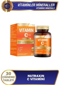 Resim C Vitamini 500 Mg 30 Adet Çiğneme Tableti 
