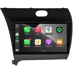 Resim EXVOL Kia Cerato 2012-2017 4 GB / 64 GB Carplay 9" HD IPS Android Multimedya 