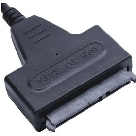 Resim Usb 2.0 2.5 3.5 İnç Sata Ssd Hdd Hard Disk Dc Güç Çevirici Dönüştürücü Adaptör Kablosu 