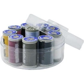 Resim Altın Yaprak Dikiş Ipliği Seti 10 Lu Kutu 