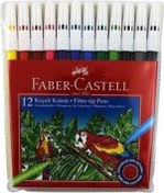 Resim Faber Castell Faber-Castell 12 Renk Keçeli Kalem Takım 2155130 