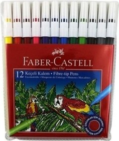 Resim Faber Castell Faber-Castell 12 Renk Keçeli Kalem Takım 2155130 