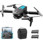 Resim Reedark 4k Kamera Mini Katlanabilir Drone: Engellere Duyarlı, Kafa Yok Modu, Yüksek Konum Sabitliği, Çift Pil İle 20 Dakika Uçuş Siyah 
