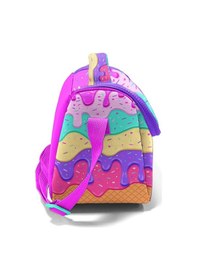 Resim Coral High Kids Pembe Rengarenk Dondurma Desenli Thermo Beslenme Çantası 11731 