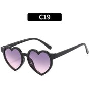 Resim Klassnumkalp Şekilli Çocuk Güneş Gözlüğü Uv400 Koruma Klasik Sevimli Yaz Aksesuarıkoyu Yeşil51gri Gri 