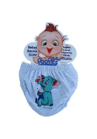 Resim Bebek Desenli Alıştırma Külodu 3 Lü 1-2-3 Yaş 