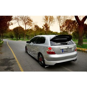 Resim Honda Civic Sport Ep2 Yan Marşpiyel Plastik Yan Ek Set 