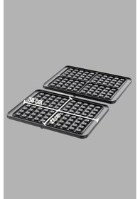 Resim Primo Tost Makinesi Waffle Plakası Yapışmaz Plaka Primo Tost Makinası Uyumlu 