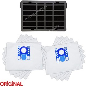 Resim Arçelik Uyumlu S 6880 Süpürge Hepa Filtresi ve Toz Torbası 
