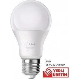 Resim Teletek 10W 850 Lumen Enerji Tasaruflu LED Ampul 