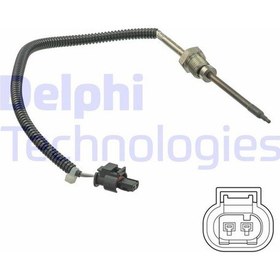 Resim Delphı Ts30217 Egzoz Sıcaklık Sensörü Kat. Uzerınde Mercedes W203 S203 W204 S204 C209 A209 C219 W211 S211 W221 A0009058900 