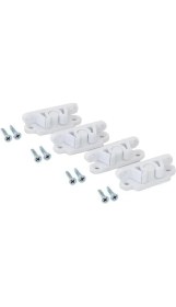 Resim Pimapen Sineklik Çıtçıtı Beyaz 4 Adet 