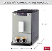 Resim Melitta Caffeo Solo Tam Otomatik Kahve Makinesi Kumlu Gri 