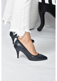 Resim Fox Shoes Lacivert Kadın Topuklu Ayakkabı A922151109 