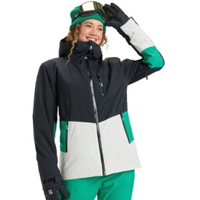 Resim Roxy Roxy Stormdash Kadın Siyah Snowboard Ceketi 11793 Siyah 
