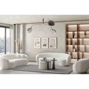 Resim Mododizayn Sunny 3 3 1 Koltuk Takımı Tedy Beyaz 