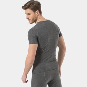 Resim Türen 193 Termal Uzun Don-Gri Melanj-S 