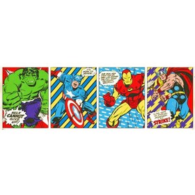 Resim Marvel Comıcs Trıptıco Door Poster 