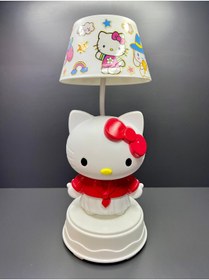 Resim doğan hediyelik 3 Kademeli Led Işıklı Şarjlı Çocuk Masa Gece Lambası Abajür - Kuromi Hello Kitty Mickey Mouse 
