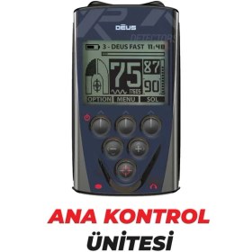 Resim Dedektör Burada Deus Dedektör - 22,5cm X35 Başlık, Ana Kontrol Ünitesi 