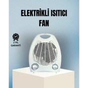 Resim Shopwe Fanlı Elektrikli Isıtıcı – 3 Kademeli Isı Ayarı ve Güvenli Kullanım 