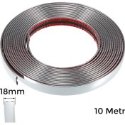 Resim Yapiskanli Nikelaj Serit Bant Cita 18MM 10 Metre Krom 