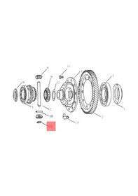 Resim Geely Ck Echo Mk Familia Diferansiyel İstavroz Pulu 