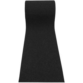 Resim Karmaşık Paspas Siyah Kıvırcık Paspas (En 120CM Boy Istenilen Her Ölçüde Kesilebilir) 