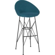 Resim Bluetick Sembol Tel Ayak Küçük Bar Sandalyesi 75.cm BLU1776 
