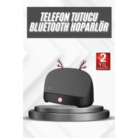 Resim Resveq Telefon Tutucu Bluetooth Hoparlör Geyikli Renkli Uzun Ömürlü 