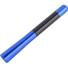 Resim Powermaster Pm-26308 Universal Mavi Karbon Fiber Oto Çubuk Radyo Anteni 12 Cm-184724 