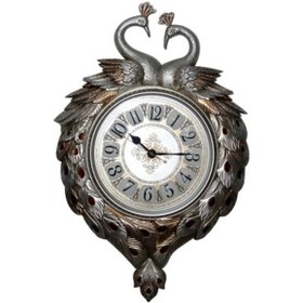 Resim Büro Ev Ofis Dekoru İçin Tavuskuşu Tasarım Duvar Saati Diğer 