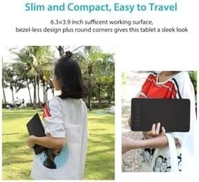 Resim Huion Inspiroy H640P Grafik Çizim Tablet Android Uyumlu Nocolor-Bea70D42 