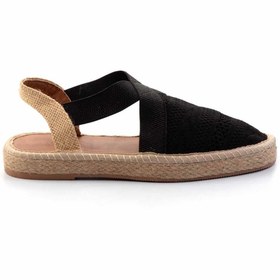 Resim Bambi Siyah Kadın Espadril K01937050082 