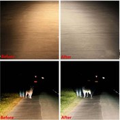 Resim Lemestar H15 55w 12v Oto Far Ampulü, 4800k Beyaz Işık, Uzun Ömürlü, Audi/bmw/ford/vw Golf Mk6 Mk7 Uyumlu, 2 Adet 