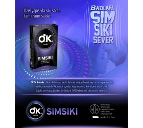 Resim Okey Prezervatif Sımsıkı 100'LÜ ( 10 x 10 ) 