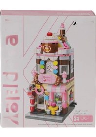 Resim Mey İthalat Kp0101 Tatlı Dükkanı 344 Parça Block Oyuncak 