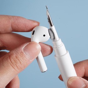 Resim Multifonksiyonel Kulaklık Temizleme Fırça Kiti - AirPods, Bilgisayar, Kamera ve Mobil Telefonlar için Mükemmel! 