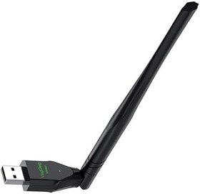 Resim 650 Mbps 2.4GHz/5GHz Dual Band Alıcı Verici USB WiFi Adaptör 