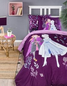 Resim Özdilek Frozen Natural Lisanslı Nevresim Takımı- Tek Kişilik 