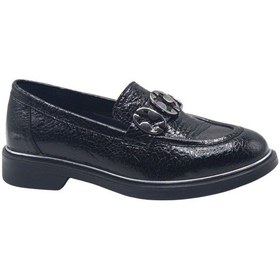 Resim Venüs Kadın Loafer Ayakkabı 2550402k Siyah - Siyah 