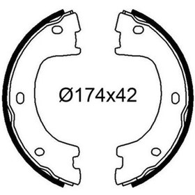 Resim Mercedes El Fren Balatası Cift Teker Sprinter 906 06 16 Crafter 06 16 - Valeo 564258 