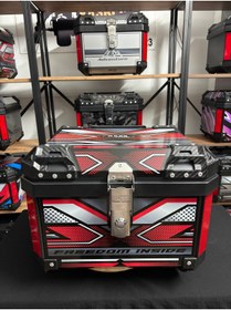 Resim REXX 45 LİTRE ABS KIRMIZI ÇANTA 