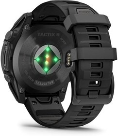 Resim Garmin Tactix 8 Taktik Akıllı Saat, AMOLED Ekran, Titanyum Çerçeve, Safir Lens, 40 Metre Su Geçirmezlik, Siyah 