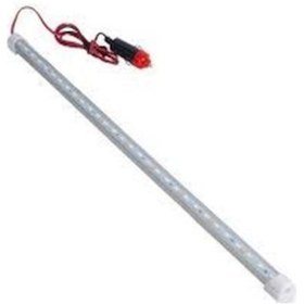 Resim 12v Led Lamba 50cm Çakmaklıklı Elektromer Beyaz 