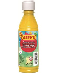Resim Jovi Sarı Guaj Boya 250Ml Su Bazlı Sulandırılmış Sarı 