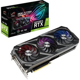Resim ASUS GeForce RTX 3060 Ti ROG STRIX OC 8GB GDDR6 256 Bit Ekran Kartı 
